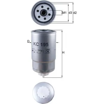 Palivový filtr Palivový filtr MAHLE KC 195