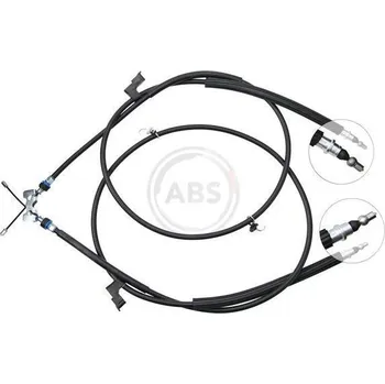 Lanko parkovací brzdy Tažné lanko, parkovací brzda A.B.S. K19895