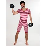 Retro Plavky George červená - XXL