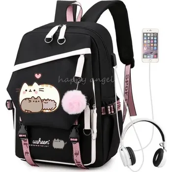 Školní batoh Dívčí školní batoh s USB portem - 06