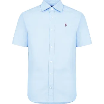 Pánské oblečení Košile US Polo Assn Blue Fog 1030937 Small