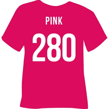 Polep vozidla Tubitherm Flock 280 pink š. 0.5m