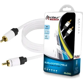 Audio kabel Real Cable Moniteur SUB-1 Délka /m: 2,0