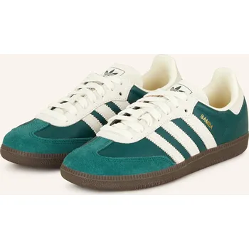 Dámské tenisky Adidas Originals Sneakersy Samba Og, tmavě zelená / režná