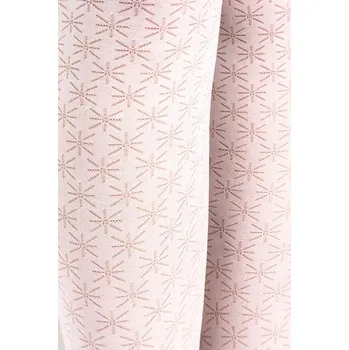 Dívčí tričko NOVITI RM012-G-01 Rajstopy micro 30den białe w kwiatki 128/134