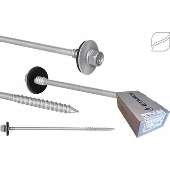 Šroub ETANCO GTR W SP Ø6,4 / 7,0 mm šroub pro upevnění sendvičových panelů s podložkou A19 210 mm - 100 ks Pozinkovaná