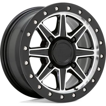 Alu kolo Black Rhino powersports webb utv disk 15x7 4x156 132 et36, gloss black