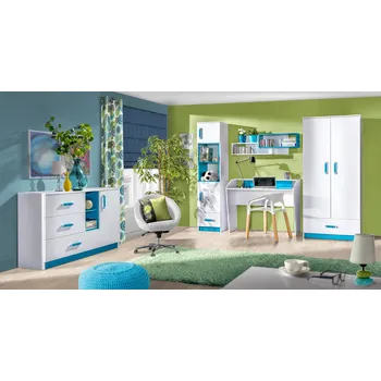 Dětský zahradní nábytek Domel Dětská sestava TRAFIKO Barva doplňků: Tyrkys