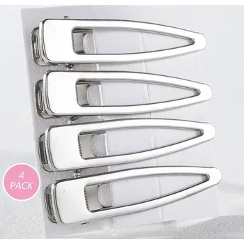 Kadeřnické sponky pro ženy a dívky | vlasové doplňky 4 ks - kulaté shození