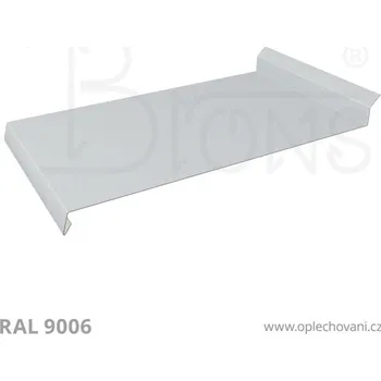 Střešní lemovaní Oplechování říms rš 400 stříbrná