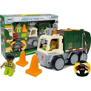 RC model auta Mamido Popelářské auto na dálkové ovládání R/C