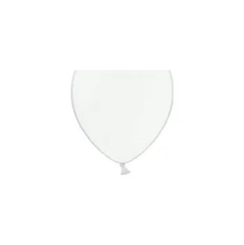 Balónek Balónky Belbal B150 17 palců, 43 cm, bílá/bílá 002-25 ks