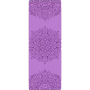 podložka na cvičení Neklouzavá podložka na jógu MANDALA LILA (Neklouzavá podložka na jógu MANDALA LILA)