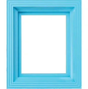 Rám na obraz PixelHOBBY Plastový rámeček na 1 desku 10x12cm - světlá modrá