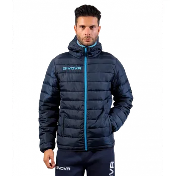 zimní bunda givova Olanda tmavě modrá/tyrkysová 0424 XL