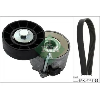 Sada žebrovaných klínových řemenů Schaeffler INA 529 0267 10