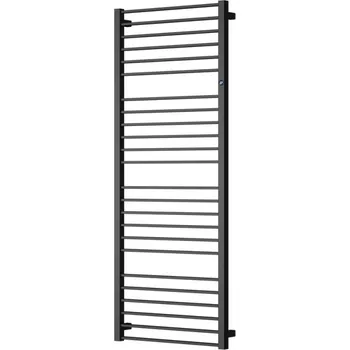 Radiátor Instalprojekt - Koupelnový radiátor PIKO černá barva - Barva - Černá , Doporučená topná tyč (W) - 600, Rozměr A - 65, Rozměr C - 135, Skutečný rozměr radiátoru (v mm) - 630 x 1329 mm, Typ připojení - Středové 50 mm RADPIK601331SP