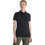 polo tričko s krátkým rukávem ICEBREAKER W Mer 150 Tech Lite III SS Polo BLACK - S