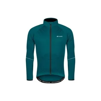 Cyklistická bunda Force bunda Arrow petrolejová vel. L