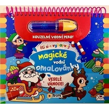 omalovánky Magické vodní omalovánky Veselé Vánoce!
