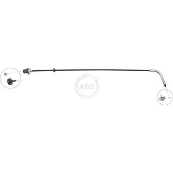 Plynové lanko Lanko plynu A.B.S. K37260