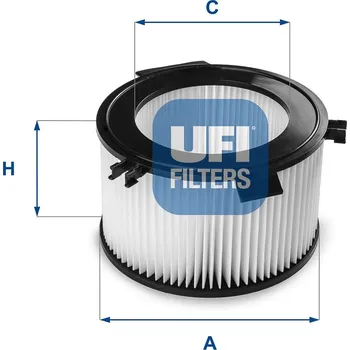 Ventilátor topení a klimatizace Filtr, vzduch v interiéru UFI 53.067.00
