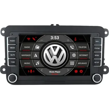 Autorádio Škoda, VW, SEAT 7" Android 14 autorádio s WIFI, GPS, USB, BT LOW Verze:: 4 jadrový 1GB RAM + ROM 16GB