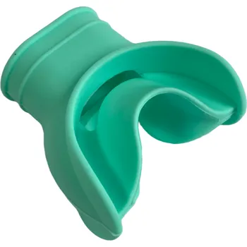 JTLine Anatomický náustek s upevňovacím páskem JTLine, mint, silikon