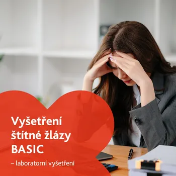 Diagnostický test Vyšetření štítné žlázy BASIC - laboratorní vyšetření