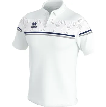 Pánské tričko ERREA´ ERREA pánská polokošile DOMINIC BARVA: bílá - tmavě modrá - šedá, Velikost: M