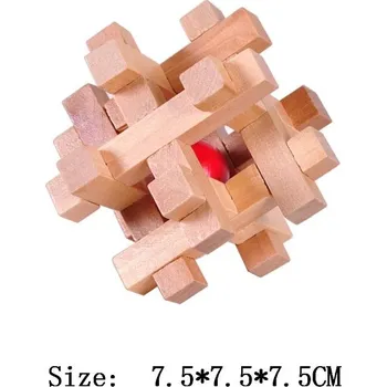 Dřevěná hračka Dřevěná hračka | hlavolamy ze dřeva - MC070-030