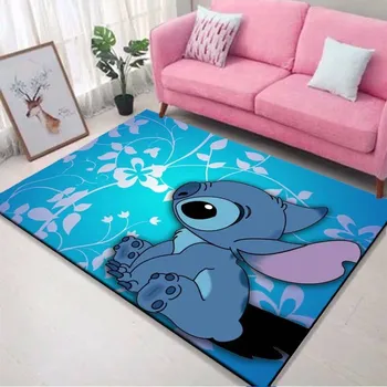 Koberec Měkký dětský koberec s motivem Stitch - 1,160x230cm