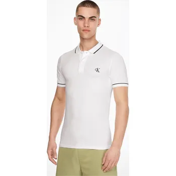 Pánské tričko Tričko Calvin Klein Jeans Bright White 1056982 XL