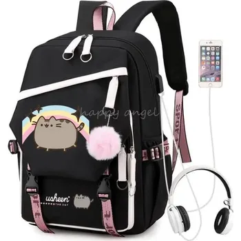 Školní batoh Dívčí školní batoh s USB portem - 08