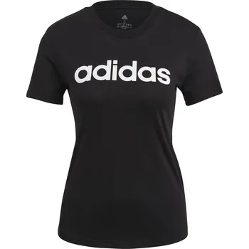 Pánské tričko Tričko adidas Linear Black 1036348 L (16-18)