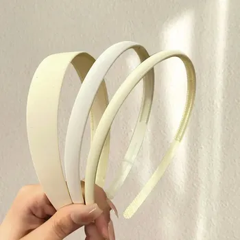 Čelenka Tenké čelenky pro ženy a muže | vlasové doplňky 3 ks - béžová bílá