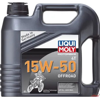 Motorový olej Motorový olej LIQUI MOLY 3058 4T 15W-50 OFFROAD, 4L