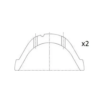 Kliková hřídel Distanční kotouč, kliková hřídel FAI AutoParts BT3013-STD
