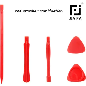 Sada nářadí 5ti dílná sada plastového nářadí trsátka páčidla JIA FA red