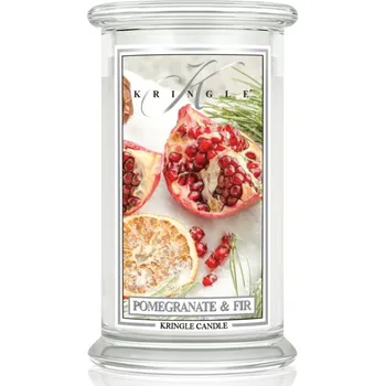Svíčka Kringle Candle Pomegranate & Fir vonná svíčka 624 g