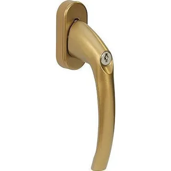 Okenní klika RHW.009.L uzamykatelná F4