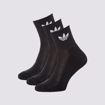 Pánské ponožky Adidas Ponožky Mid Ankle Sck Černá 43-45
