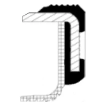 Těsnění motoru Těsnicí kroužek hřídele, klikový hřídel CORTECO 19036653B