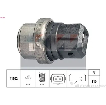 Teplotní spínač, varovná kontrolka chladiva KW 540 095