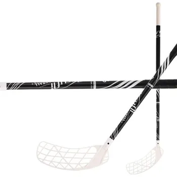 Florbalová hůl ACCUFLI AirTek A100 White vel. 100cm (=111cm) pravá kulatá (pravá ruka dole)