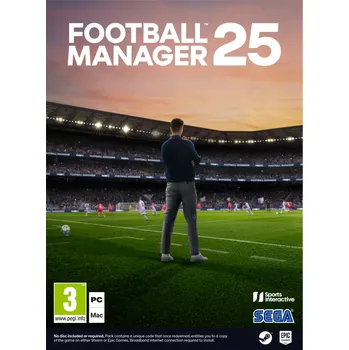Počítačová hra Football Manager 2025 PC krabicová verze