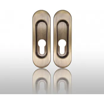 Dveřní kování Úchytka 3665 PZ pár OFS bronz česaný