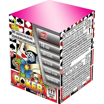 TARRA Baterie výmetnic poker 16 ran