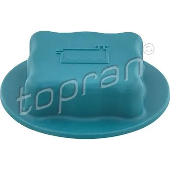 Palivová nádrž Uzavírací víčko, nádoba chladiva TOPRAN 600 432
