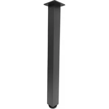 Stolová podnož Stolová noha 710 mm/60x60 Hranatá Antracit